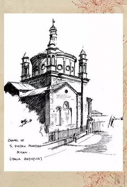 梁思成的建筑笔记手稿