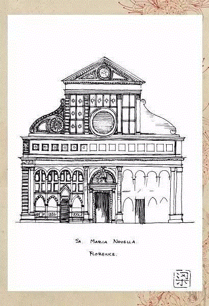 梁思成的建筑笔记手稿