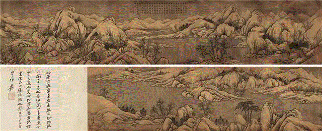 【春拍预览】笔深意弥远 不虚状元名：唐岱仿关仝《溪山雪霁图》