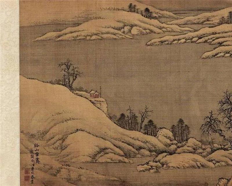 【春拍预览】笔深意弥远 不虚状元名：唐岱仿关仝《溪山雪霁图》