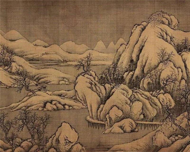 【春拍预览】笔深意弥远 不虚状元名：唐岱仿关仝《溪山雪霁图》