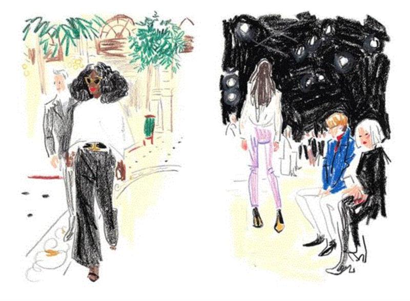 她的插画刷屏了Instagram，还被GUCCI印成了包
