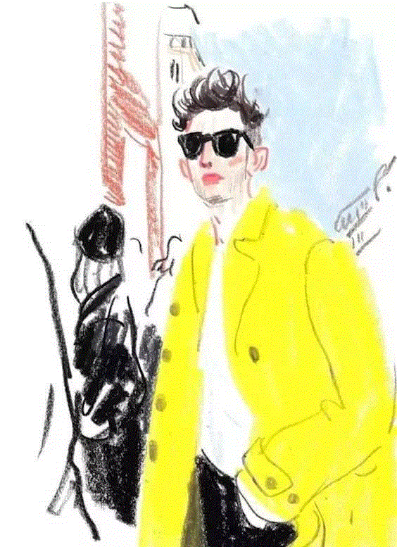 她的插画刷屏了Instagram，还被GUCCI印成了包