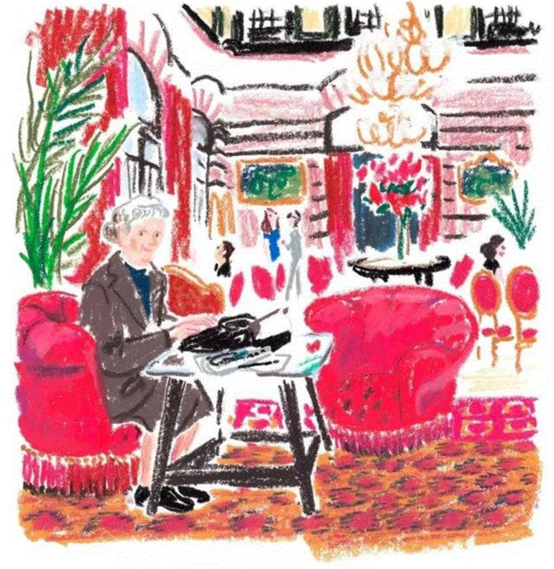 她的插画刷屏了Instagram，还被GUCCI印成了包