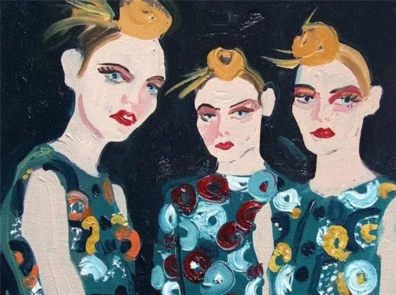 她的插画刷屏了Instagram，还被GUCCI印成了包