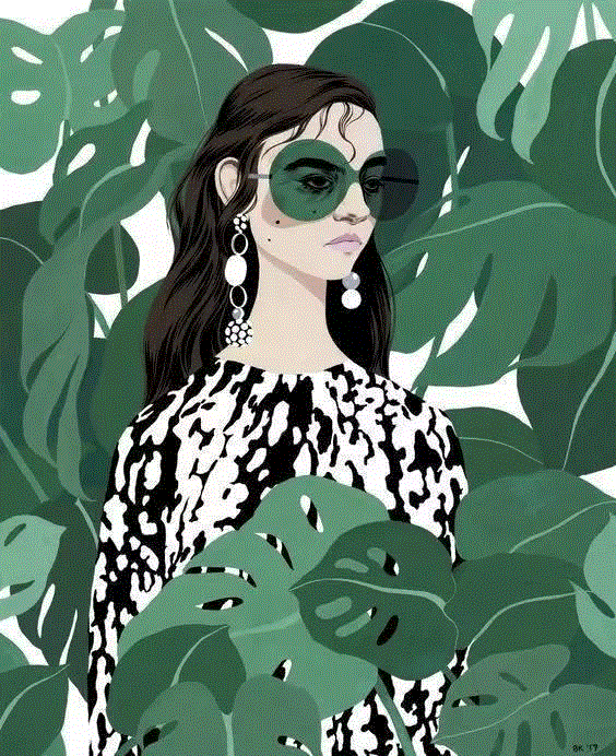 她的插画刷屏了Instagram，还被GUCCI印成了包