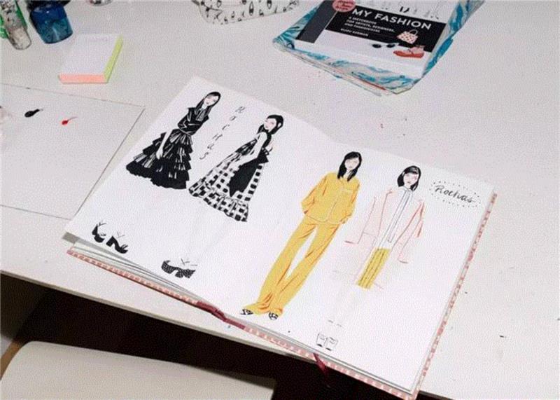 她的插画刷屏了Instagram，还被GUCCI印成了包