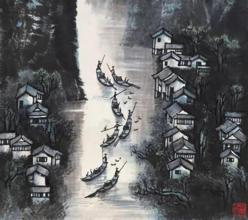 【春拍预览】艺林知交:赖少其旧藏李可染《漓江》、吴湖帆《危石青松图》