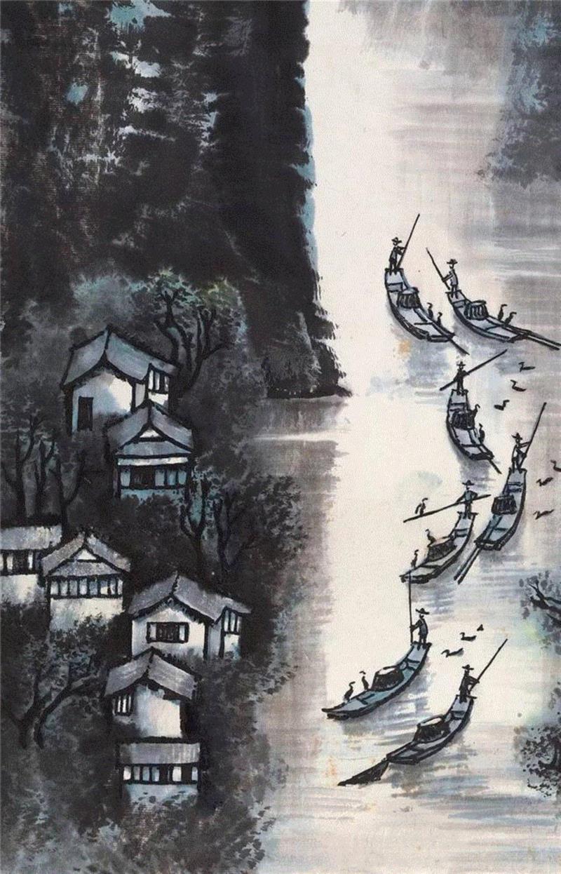【春拍预览】艺林知交:赖少其旧藏李可染《漓江》、吴湖帆《危石青松图》