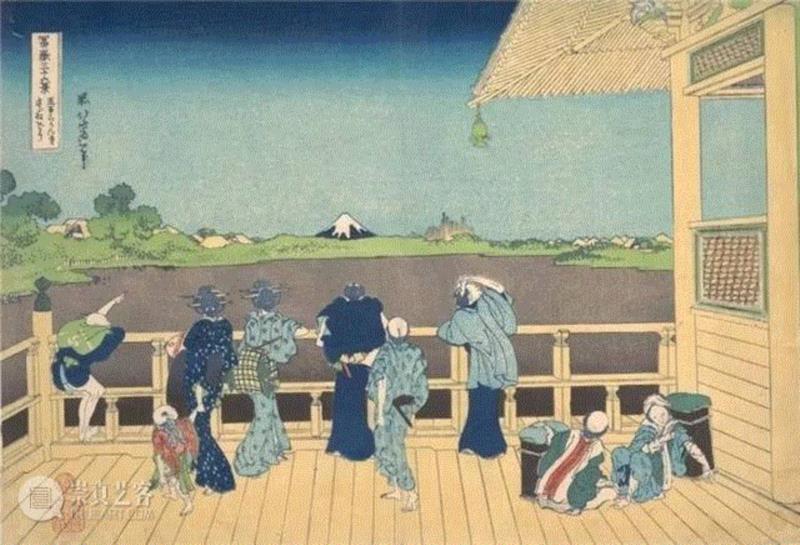 这位影响了梵高、毕加索的巨匠，却在90岁时说自己仍不是一个真正的画家 ,浮世绘,葛饰北斋