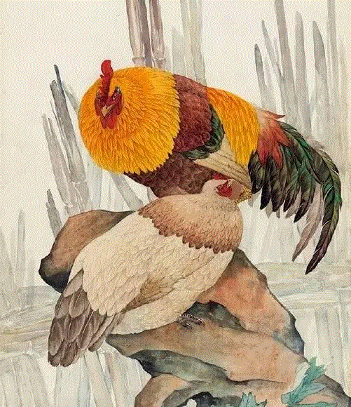 【春拍预览】生机盎然四时景:刘奎龄《花鸟四屏》