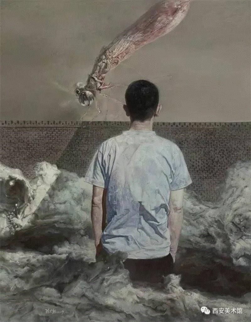 城墙之外 | 陈君魏:绘画融入的是现实和虚拟的转换