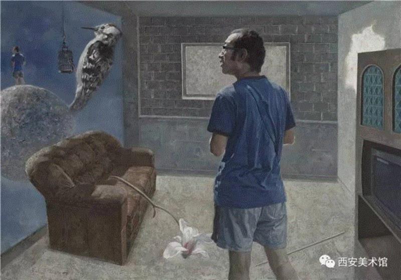 城墙之外 | 陈君魏:绘画融入的是现实和虚拟的转换