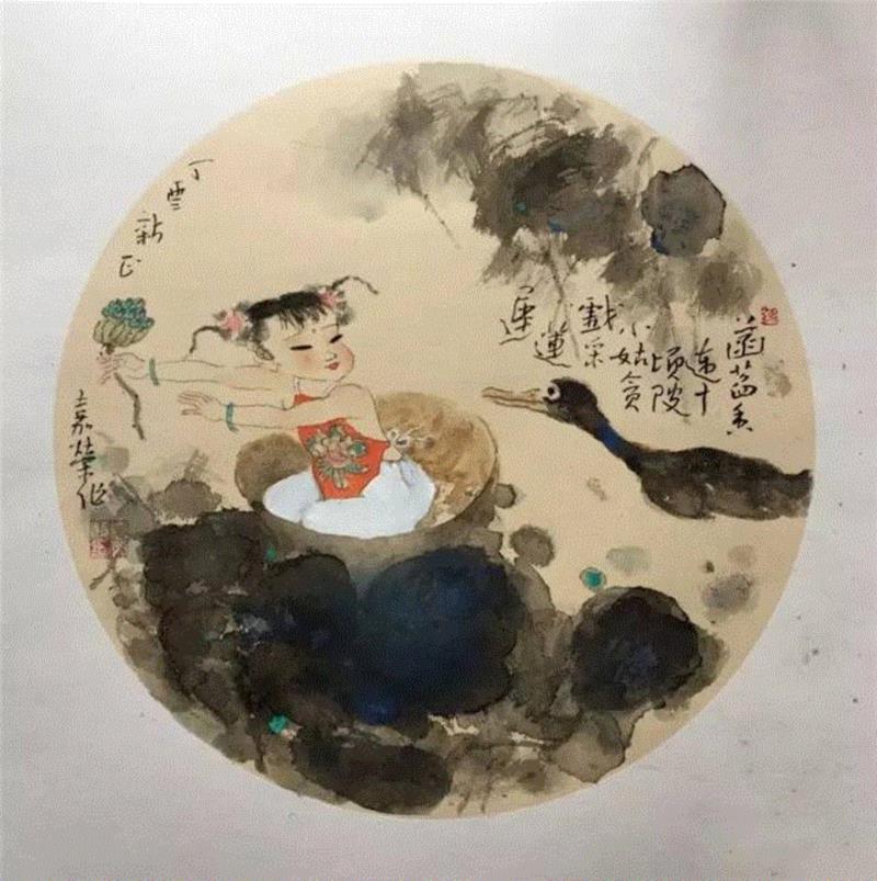 【艺术展讯】《我们小时候――沈嘉荣、沈嘉禄兄弟水墨小品展》 将在朵云轩举办