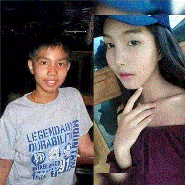 【惊奇】泰国人妖变性前后对比照,比女人还美!