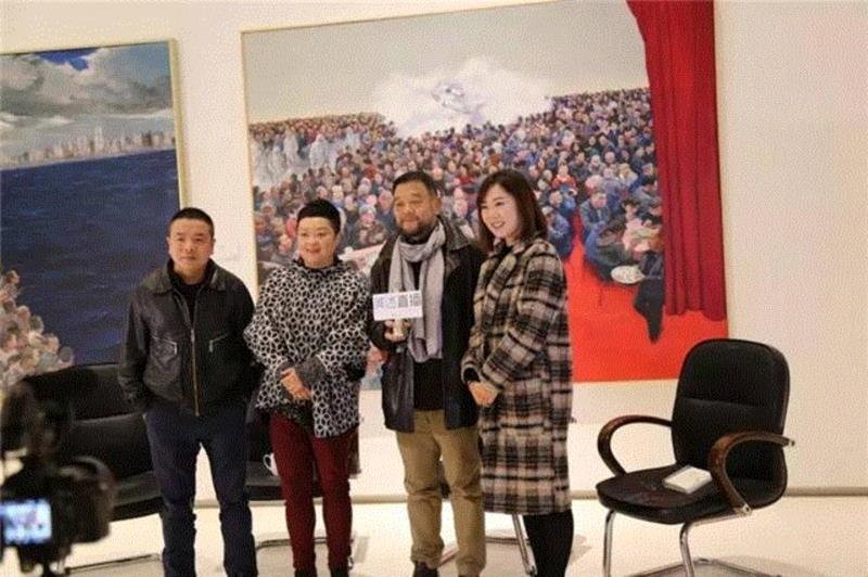 “美述直播”大驾“城墙之外”  或走进西安美院教师工作室