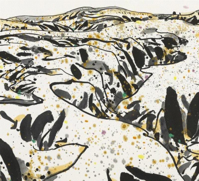 中国嘉德2017春拍 | 黄土高原睡尤酣——吴冠中笔下的河曲高原