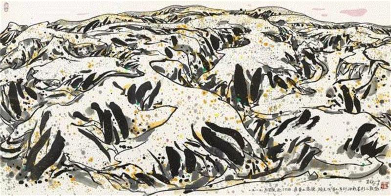 中国嘉德2017春拍 | 黄土高原睡尤酣——吴冠中笔下的河曲高原