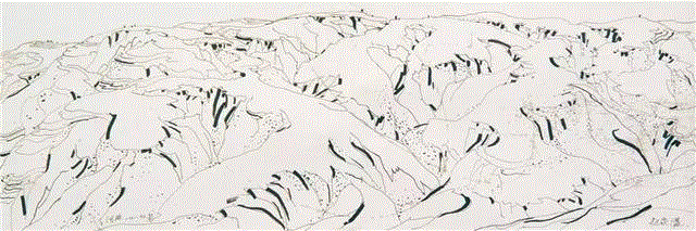 中国嘉德2017春拍 | 黄土高原睡尤酣——吴冠中笔下的河曲高原