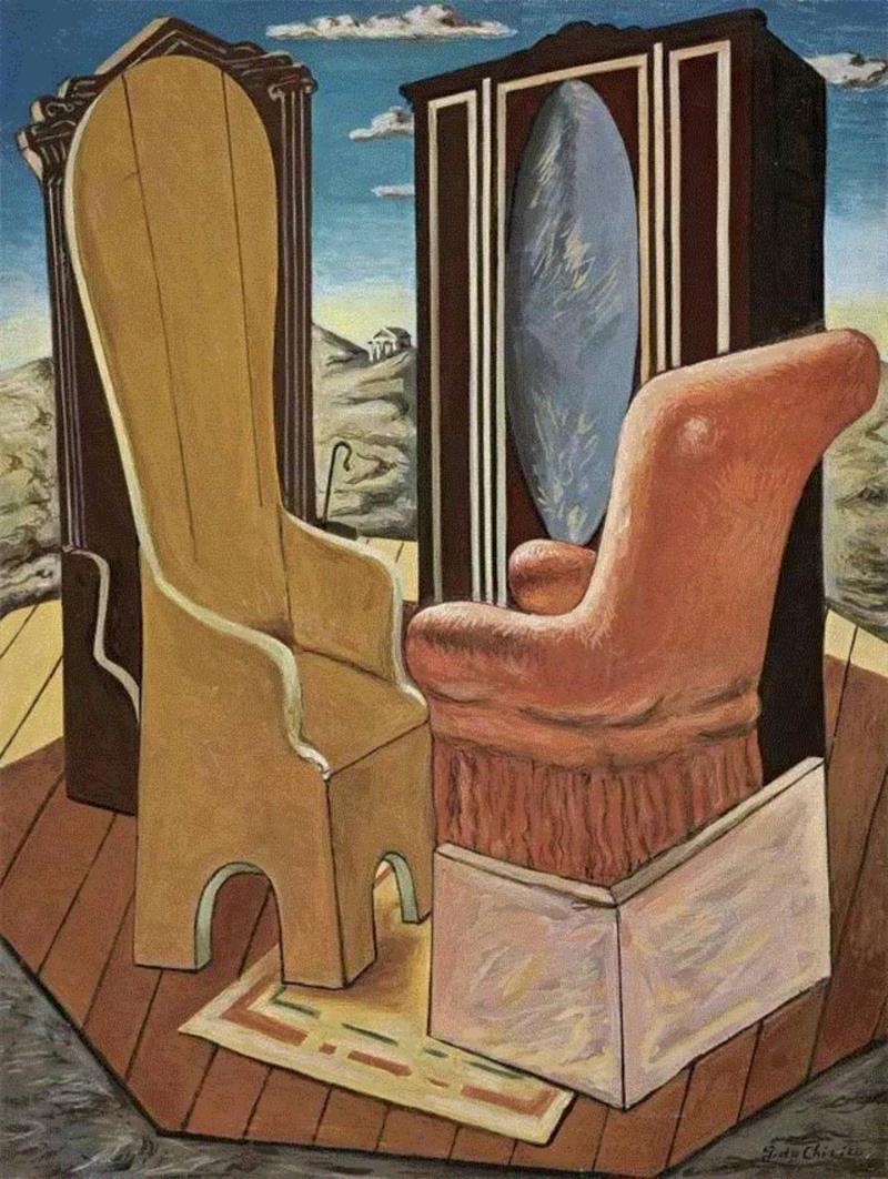 Giorgio de Chirico 的绘画作品- ArtBanana - 崇真艺客