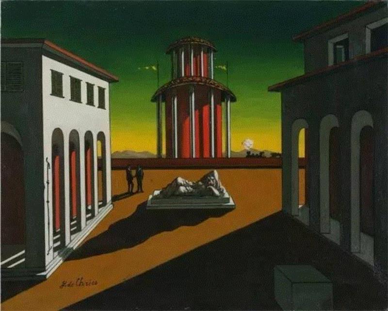 Giorgio de Chirico 的绘画作品- ArtBanana - 崇真艺客