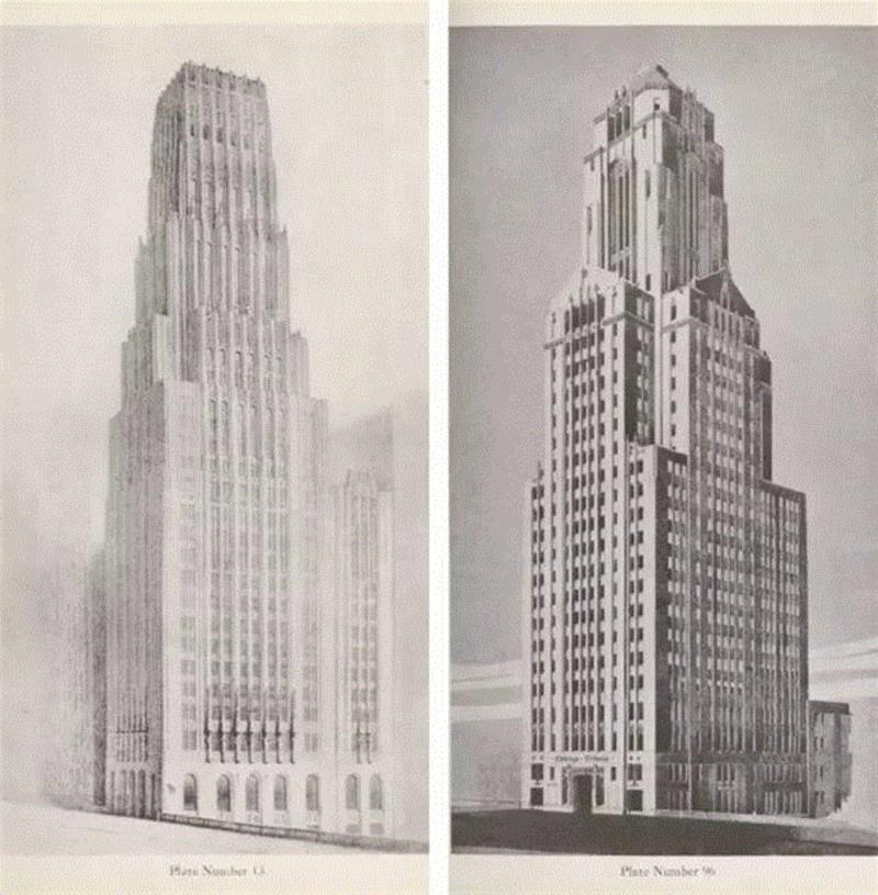 新闻：芝加哥建筑双年展展出16个论坛报大厦的重建方案