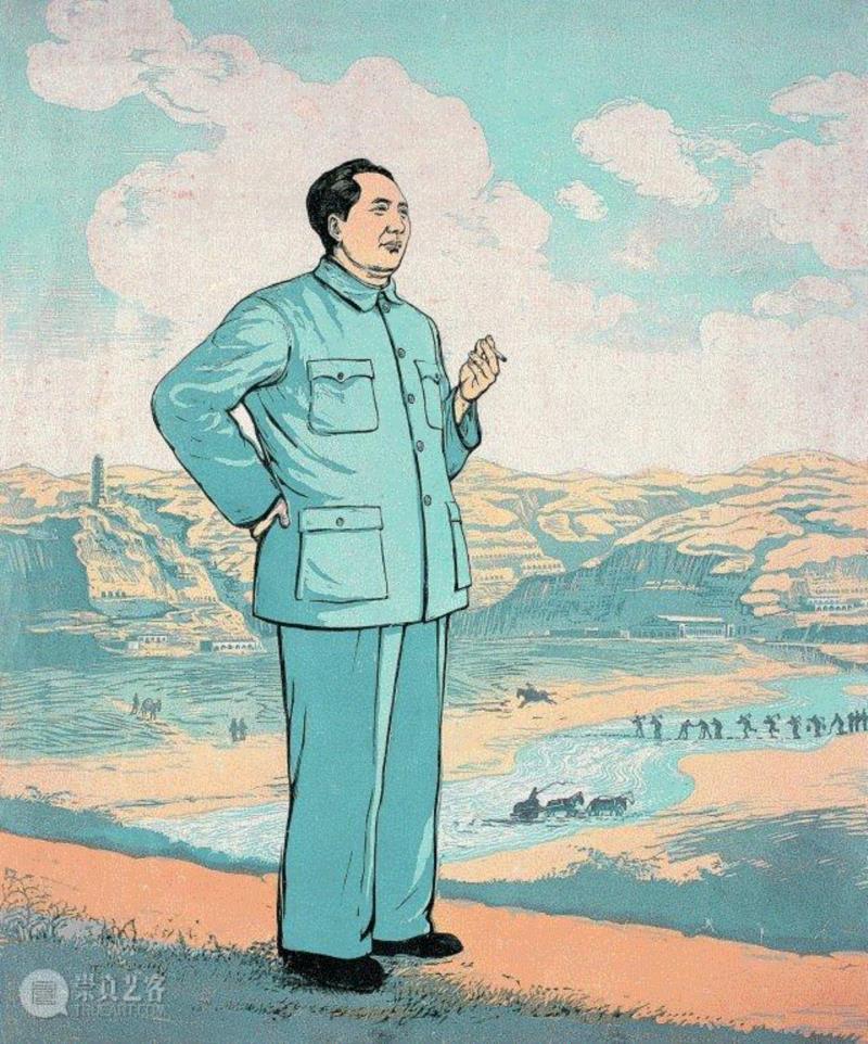 LONG 馆藏 | 古元《毛主席在延安》
