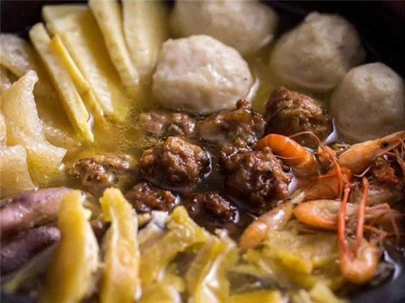 杭州三鲜锅，鸡虾肉鱼一锅炖！