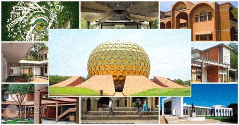 难以置信的曙光村（Auroville）乌托邦建筑