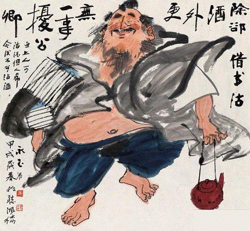 鸡年黄永玉画鸡！ “九零后”黄先生的风趣