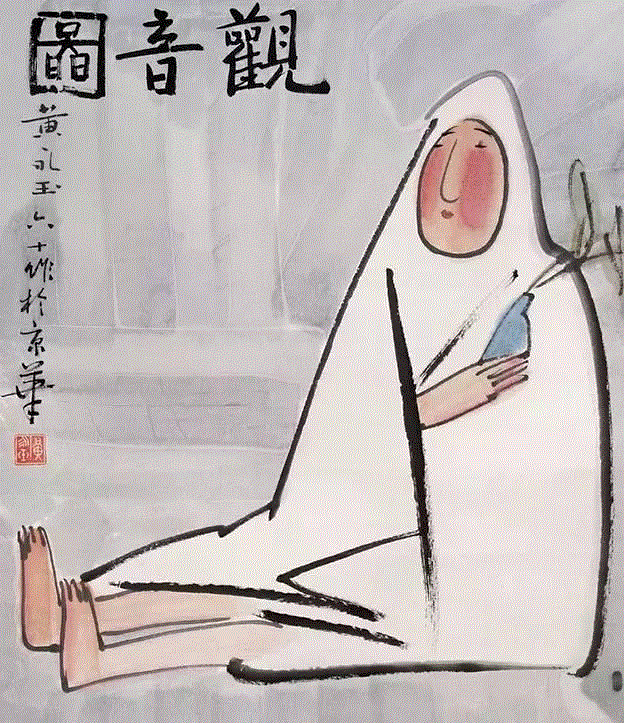 鸡年黄永玉画鸡！ “九零后”黄先生的风趣