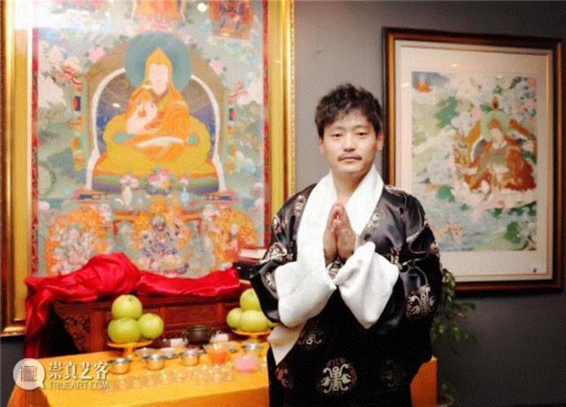 卡朵·旦增平措|我的唐卡之路注定不同,卡朵·旦增平措,勉唐派,唐卡