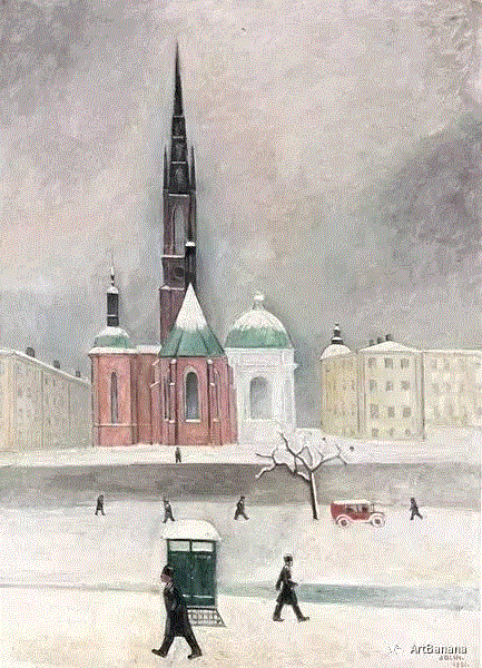 Einar Jolin 的绘画作品