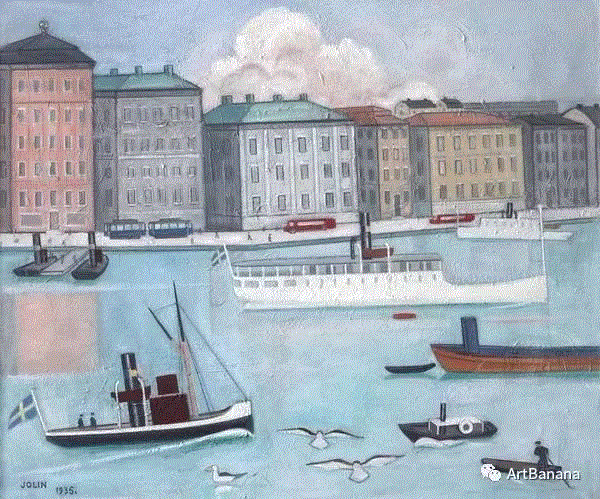 Einar Jolin 的绘画作品