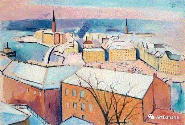 Einar Jolin 的绘画作品