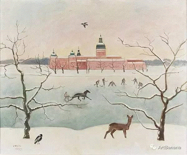 Einar Jolin 的绘画作品