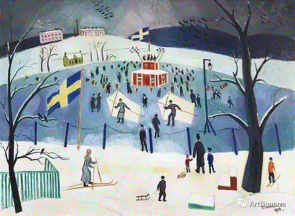 Einar Jolin 的绘画作品