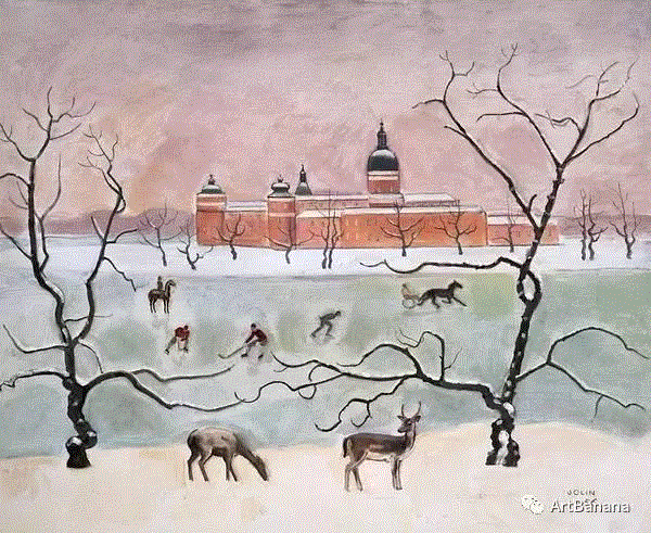 Einar Jolin 的绘画作品