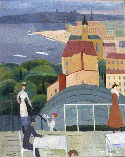 Einar Jolin 的绘画作品