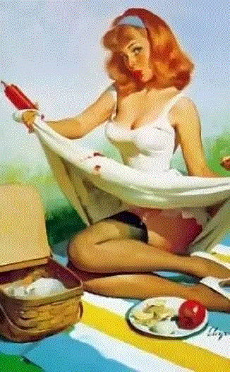 美女 | 风靡全球的Pin Up Girl