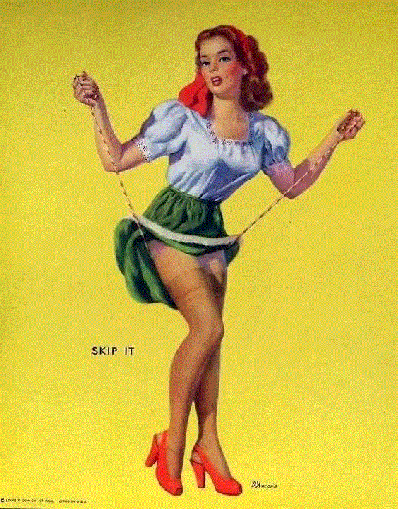 美女 | 风靡全球的Pin Up Girl