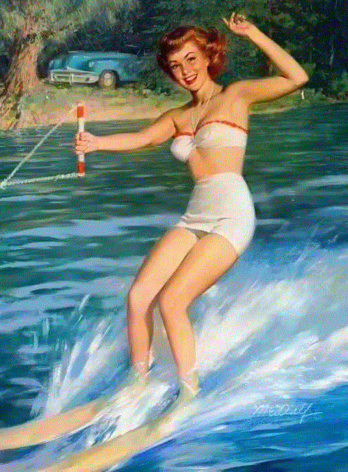 美女 | 风靡全球的Pin Up Girl