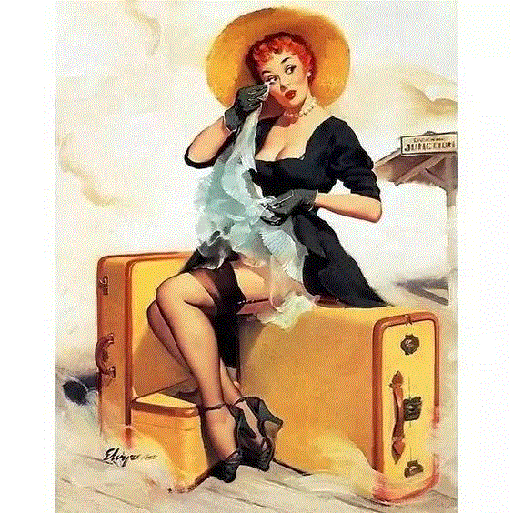 美女 | 风靡全球的Pin Up Girl