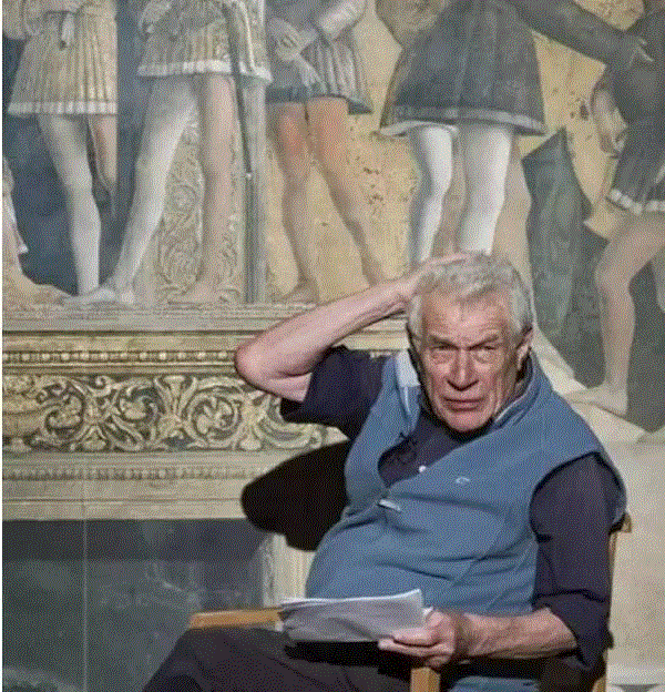 切割下名画中维纳斯的头，教授观看之道的大师也离开了我们