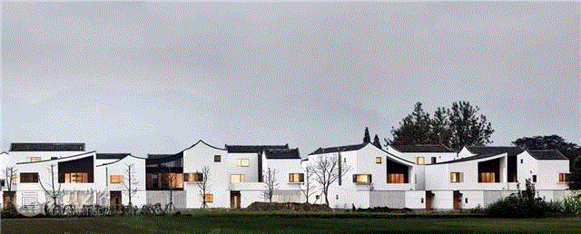 当代乡村聚落 杭州富阳东梓关回迁农居 / gad