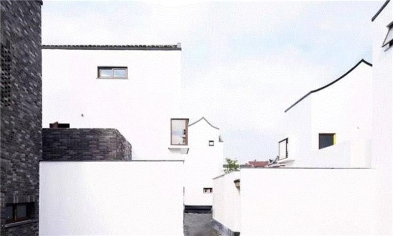 当代乡村聚落 杭州富阳东梓关回迁农居 / gad