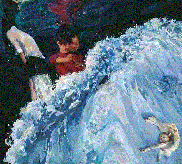 她是中国当代画坛的“大姐大”，央美任教28年，大一时期画的大卫像至今无人超越