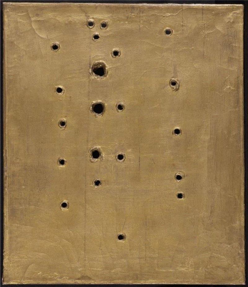 刺穿画布，创造无限的一维 | 卢西奥·封塔纳