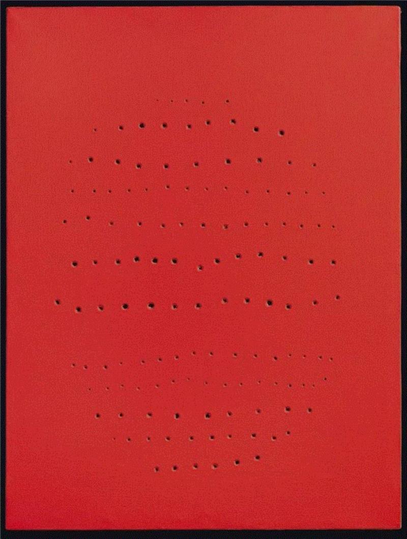 刺穿画布，创造无限的一维 | 卢西奥·封塔纳