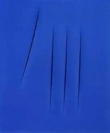 刺穿画布，创造无限的一维 | 卢西奥·封塔纳